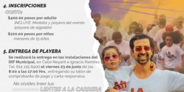 Invita DIF La Paz a la segunda edición de la Carrera de Colores