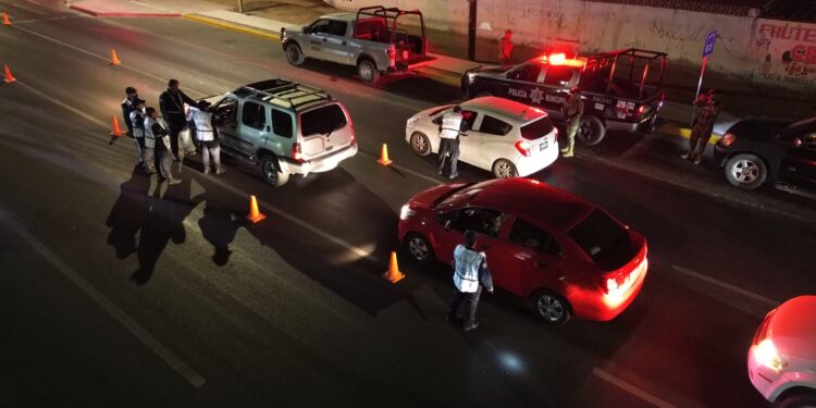 Implementa la Policía Municipal operativo alcoholímetro&nbsp; este fin de semana en el municipio de La Paz&nbsp;