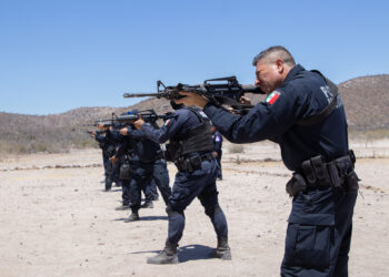 Policías municipales reciben capacitación&nbsp;en armamento y tiro