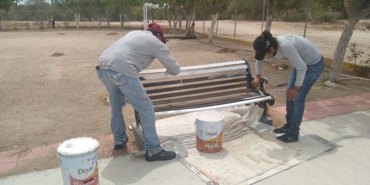 Rehabilita Servicios Públicos parque de la comunidad de La Trinidad