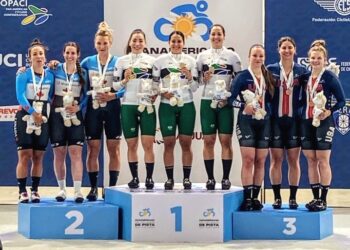 SE BAÑA DE ORO LA CICLISTA YULI VERDUGO EN ARGENTINA