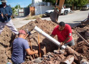 Se atendieron 219 fugas por el OOMSAPAS La Paz, en el transcurso del 29 de mayo al 4 de junio de 2023