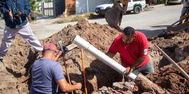 Se atendieron 219 fugas por el OOMSAPAS La Paz, en el transcurso del 29 de mayo al 4 de junio de 2023