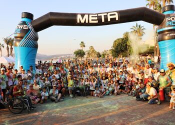 Se llevó a cabo la segunda edición de la Carrera de Colores