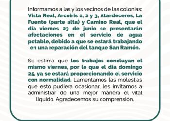 Trabajará OOMSAPAS La Paz en la reparación del tanque San Ramón