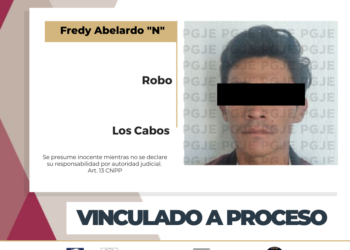 QUEDA VINCULADO A PROCESO POR ROBO EN SAN JOSÉ DEL CABO