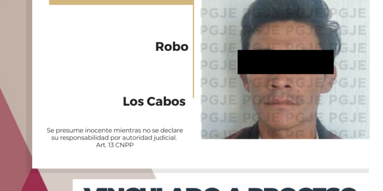 QUEDA VINCULADO A PROCESO POR ROBO EN SAN JOSÉ DEL CABO