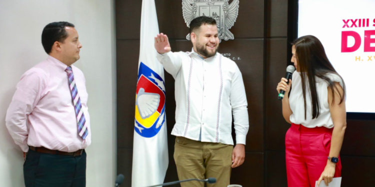 Luis Cunningham Sepúlveda asume como nuevo Síndico Municipal de La Paz, BCS