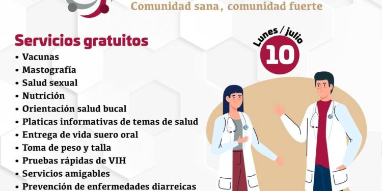 “Comunidad sana, comunidad fuerte”