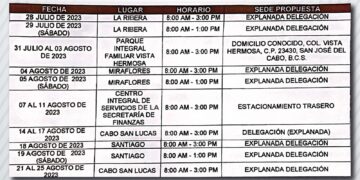A partir de este 28 de julio como parte del Subprograma del Registro Público Vehicular, se realicen visitas a las delegaciones del municipio a través de la Unidad Móvil REPUVE