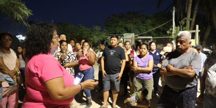 La colonia Ejidal, mejor conocida como “La Ballena”, ubicada en San José del Cabo, se beneficiarán con la obra de construcción de la red de agua potable.