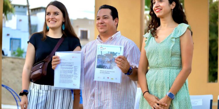 El proyecto BIOCITIS de la Agencia de Cooperación Alemana al Desarrollo Sustentable (GIZ) ganó el 1er lugar con la rehabilitación integral del Parque Hundido “Pedro Sánchez” en San José del Cabo