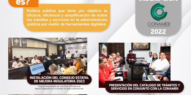 El Gobierno de Los Cabos a través de la Comisión nacional de Mejora Regulatoria (CONAMER), trabaja en la implementación de normas claras para trámites y servicios simplificados.
