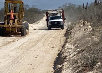 Limpieza de las delegaciones con maquinaria pesada y otras herramientas