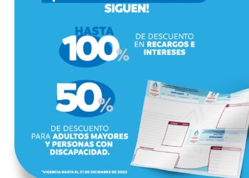 Se aprobó extender hasta el mes de diciembre del año en curso la campaña de descuentos en recargos e intereses de hasta el 100%