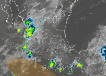 Intensas lluvias se registraron la mañana del pasado lunes en el municipio, tras los remanentes de la depresión tropical ‘’Beatriz’’