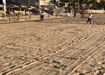 El personal de la Coordinación Municipal de la Zona Federal Marítimo Terrestre de Los Cabos (Zofemat), ejerce labores permanentes de limpieza en estos espacios.