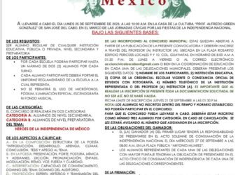 Concurso de Composición y Declamación Poética: Héroes de la Independencia de México