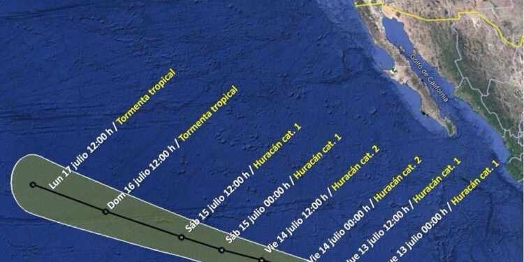 La directora municipal de Protección Civil Leticia Rivera, dio a conocer que derivado de la tormenta tropical ‘’Calvin’’ se pronostican lluvias para los siguientes días en este municipio