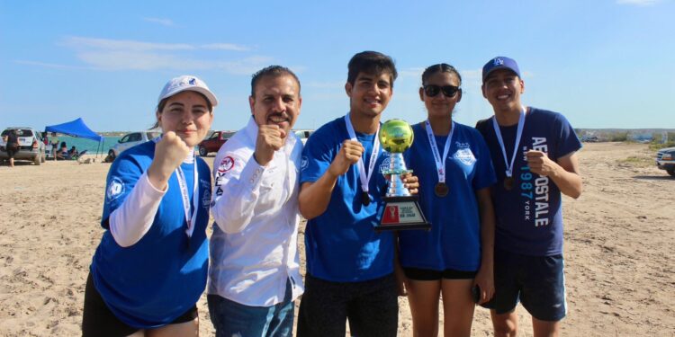 Todo un éxito segunda edición de la Copa RV voleibol en La Paz; participaron 10 equipos