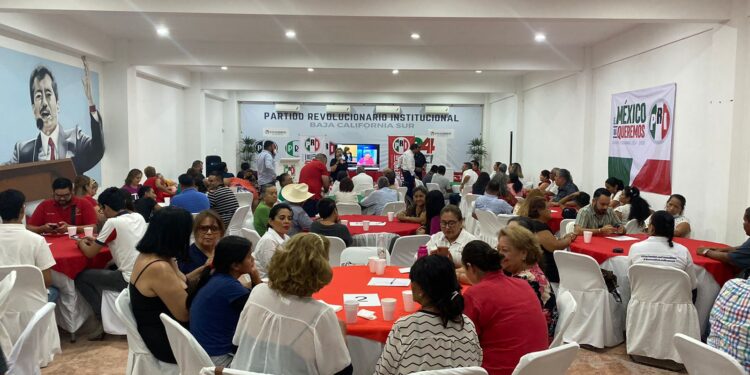 “Encuentro priista para la conformación del Frente Amplio por México”: Fabrizio del Castillo, Presidente del PRI BCS