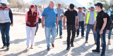 Supervisan Gobierno del Estado, SEDATU y Ayuntamiento, obras de mejoramiento urbano en La Paz