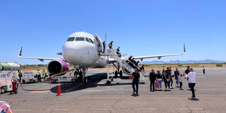 Loreto tiene nueva conexión aérea con Guadalajara: SETUE
