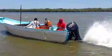 Retenida en Comondú embarcación que realizaba pesca de camarón en veda
