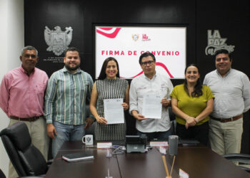 FIRMA ISC CONVENIO CON AYUNTAMIENTO DE LA PAZ