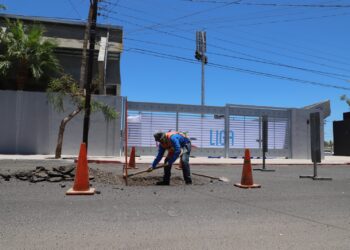 REPARA SEPUIMM PROBLEMÁTICA DE DRENAJE EN ESTADIO GUAYCURA