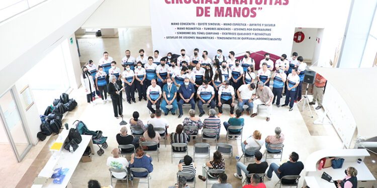 REALIZA GOBIERNO DE BCS SEGUNDA JORNADA DE CIRUGÍAS DE MANOS EN EL HOSPITAL SALVATIERRA