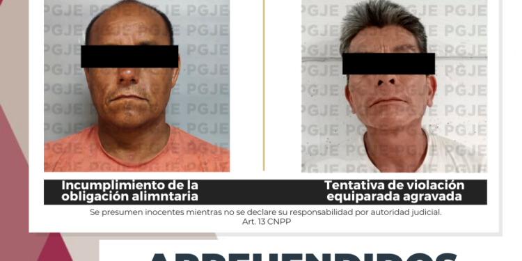 APREHENDE PGJE A DOS PERSONAS RELACIONADAS EN DELITOS CONTRA LA LIBERTAD SEXUAL Y LA FAMILIA