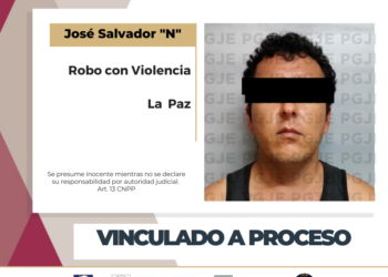 POR ROBO CON VIOLENCIA&nbsp;QUEDA EN PRISIÓN PREVENTIVA