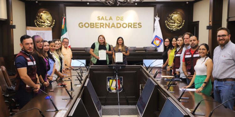 FIRMAN CONVENIO DE COLABORACIÓN SEPUIMM E ISMUJERES