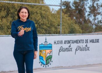 RECORRE ALCALDESA AVANCE DE OBRAS DE REHABILITACIÓN EN LA ZONA PACÍFICO NORTE