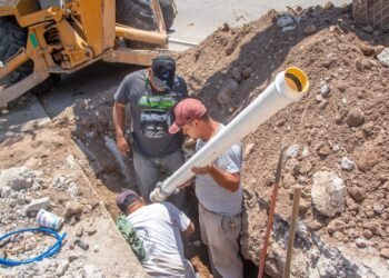 Fueron atendidas 167 fugas por el OOMSAPAS La Paz, en el transcurso del 3 al 9 de julio