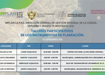 Impartirán Talleres Ciudadanos Participativos para los instrumentos de planeación del Municipio