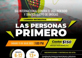 Invita Deporte Municipal a participar en la carrera “Las Personas Primero”