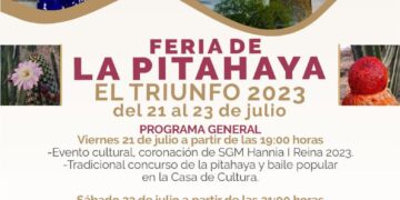 Invitan a la “Feria de La Pitahaya El Triunfo 2023”