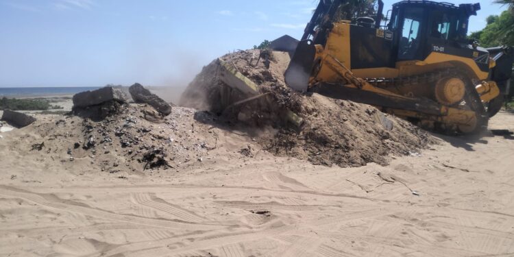 REFUERZA JUNTA ESTATAL BORDO DE PUERTO SAN CARLOS&nbsp;