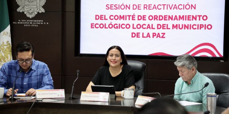 Reactiva Ayuntamiento de La Paz el Comité de Ordenamiento Ecológico Local