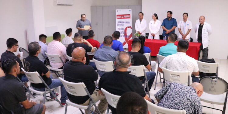 CAPACITÓ SALUD ESTATAL A RESPONSABLES DE CENTROS DE REHABILITACIÓN EN TOMAS DE MUESTRAS POR VIH