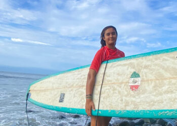 SURFISTA SUDCALIFORNIANA CORAL BONILLA CONQUISTA EL BRONCE EN LOS JUEGOS CENTROAMERICANOS 2023