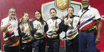 Son bicampeonas equipo de relevos de La Paz en los Nacionales CONADE