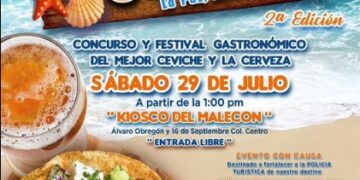 Todo listo para la Segunda Edición del “Festival del Ceviche y la Cerveza 2023”