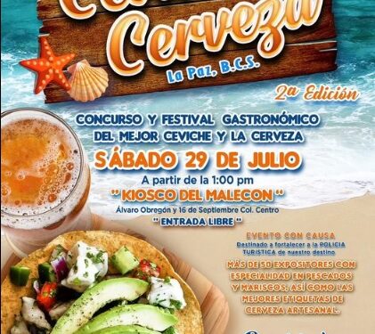 Todo listo para la Segunda Edición del “Festival del Ceviche y la Cerveza 2023”
