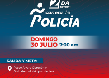 Invita DGSPPPTM a participar en la carrera atlética del Policía con causa en favor de un área de gimnasio&nbsp;