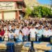 El presidente municipal de Los Cabos Oscar Leggs Castro estuvo presente en el inicio del Ciclo Escolar 2023-2024 con la entrega de 15 aires acondicionados de 2 toneladas a la escuela secundaria Moisés Saenz Garza de Cabo San Lucas