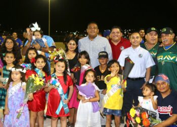 Inauguración de la Liga Delegacional Nocturna de Sóftbol temporada 2023