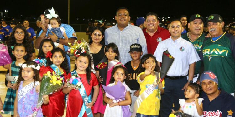 Inauguración de la Liga Delegacional Nocturna de Sóftbol temporada 2023